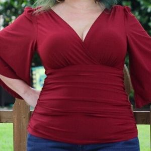 Kiyonna Keira Kimono Sleeve Top